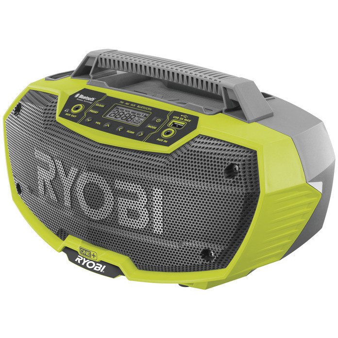 фото Аккумуляторный радиоприемник ryobi r18ddjsps-ll20s 5133002734 без аккумулятора и з/у