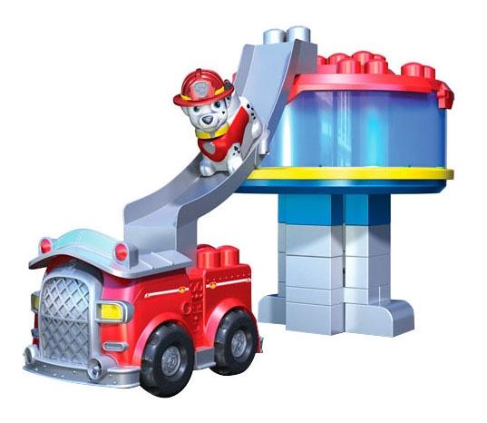 Paw patrol 18302 щенячий патруль конструктор офис спасателей и машина маршала