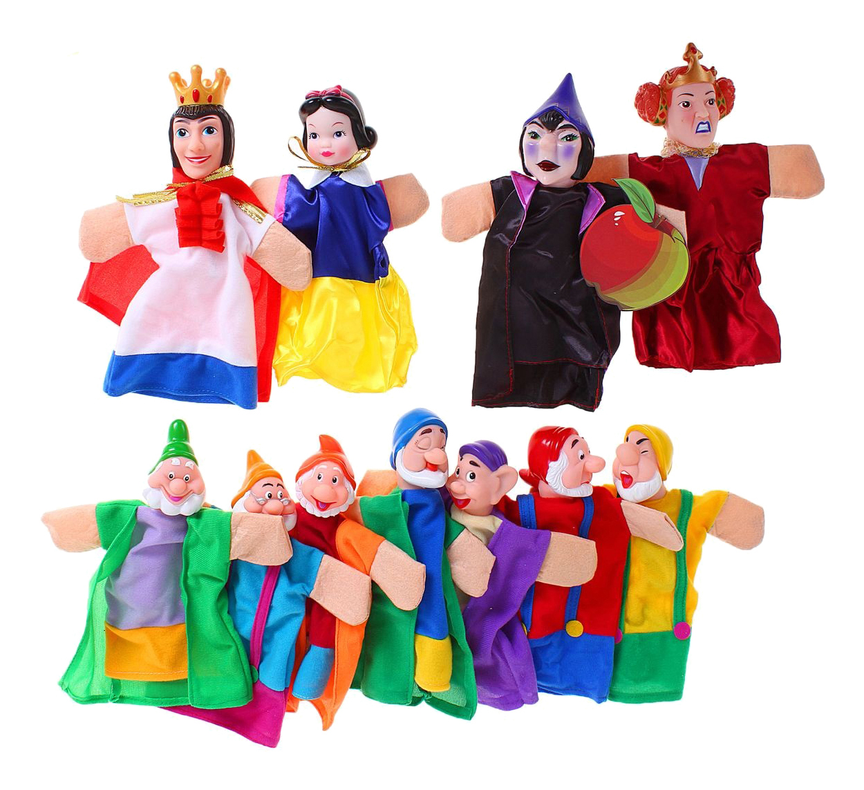 

Игровой набор Жирафики Кукольный театр Белоснежка 11 кукол 68352