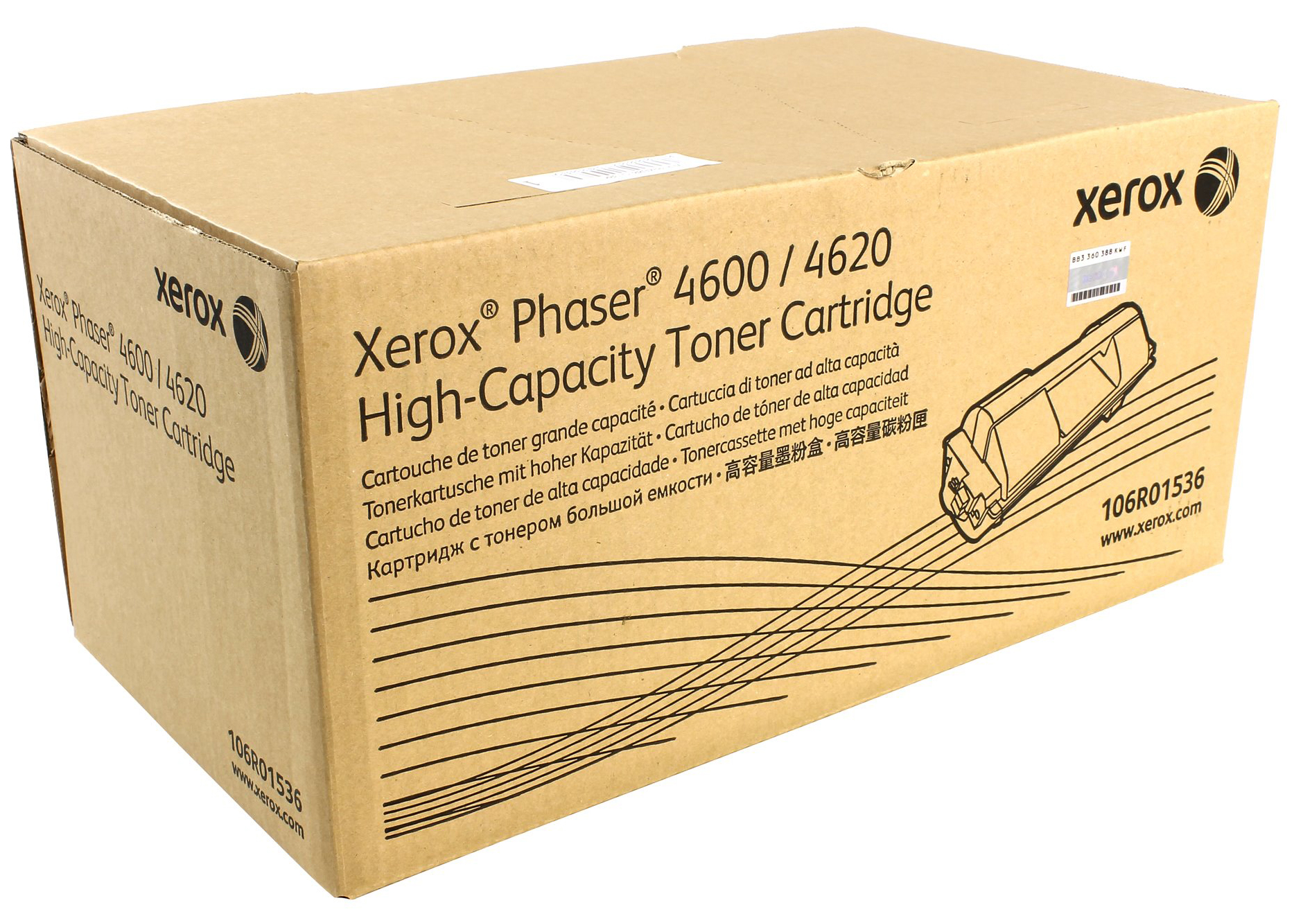фото Картридж для лазерного принтера xerox 106r01536, черный, оригинал