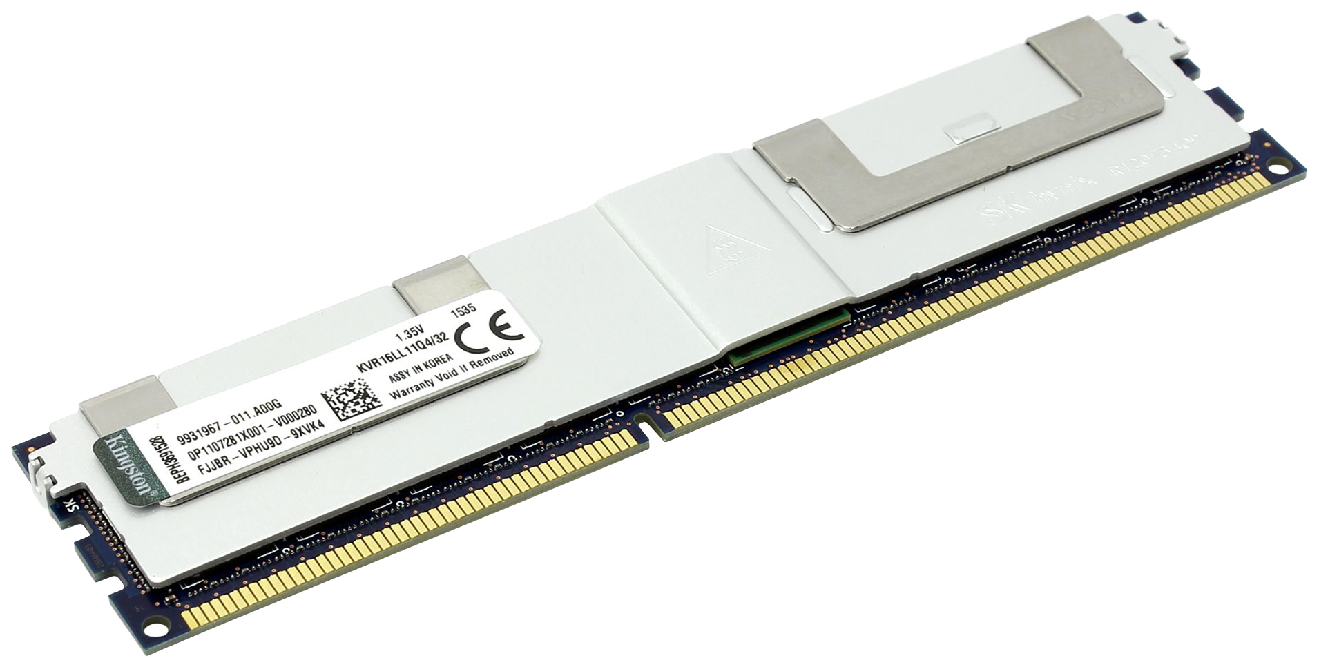 

Оперативная память Kingston ValueRAM KVR16LL11Q4/32, ValueRAM