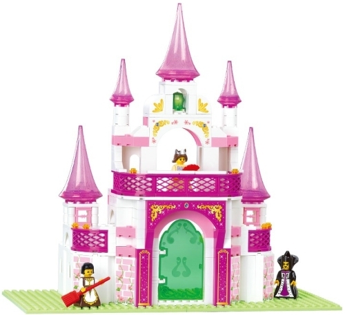 Конструктор SLUBAN Розовая мечта: Замок принцессы (M38-B0153) конструктор пластиковый sluban волшебный замок принцессы