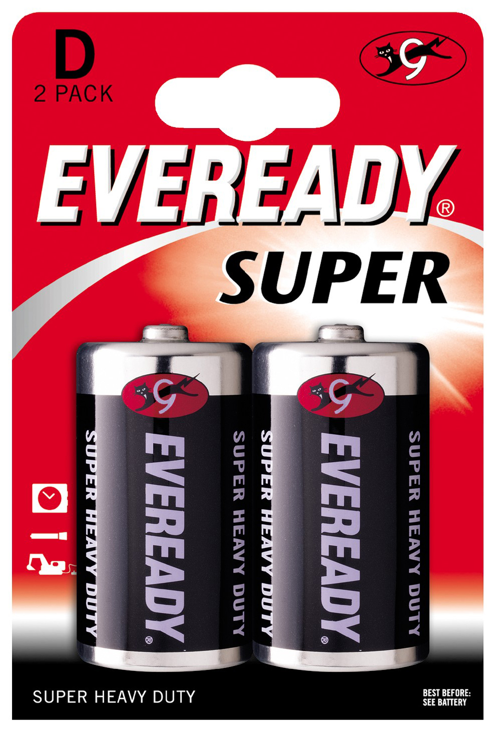 

Батарейка Energizer Eveready 1250BP2 R20SUPER 2 шт, 1250BP2