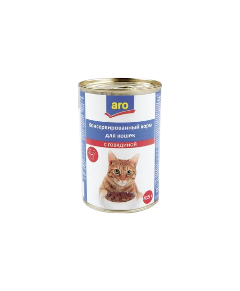 Консервы для кошек ARO, с курицей, 415г