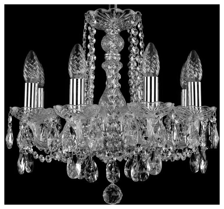 

Люстра подвесная Bohemia Ivele Crystal 1402/8/141/Ni, ivele Crystal
