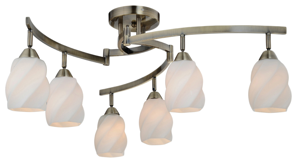 фото Люстра потолочная idlamp 869/6pf-oldbronze