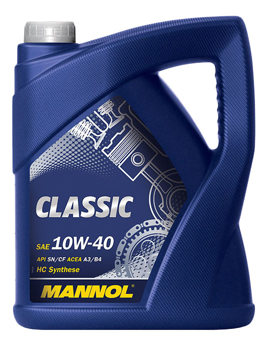 Моторное масло Mannol Classic 10W40 5л