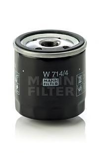 фото Фильтр масляный двигателя mann-filter w714/4