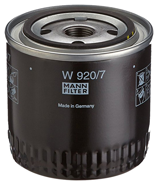 фото Фильтр масляный двигателя mann-filter w920/7