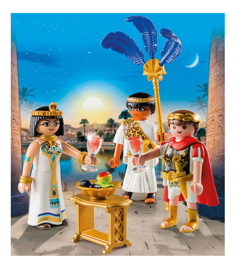 

Игровой набор Playmobil PLAYMOBIL Цезарь и Клеопатра, цезарь и Клеопатра
