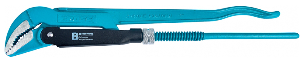Ключ трубный рычажный GROSS 1,5 № 2 цельнокованый CrV тип B 15622