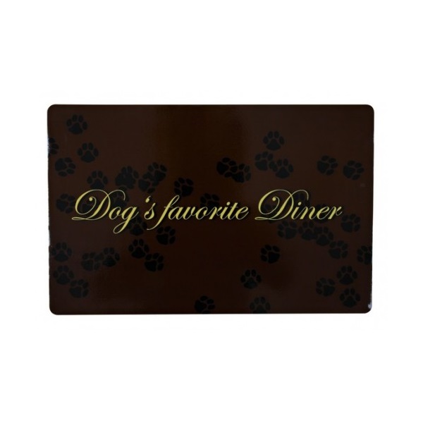 фото Коврик под миску для животных trixie dogs favourite diner, 44 х 28 см