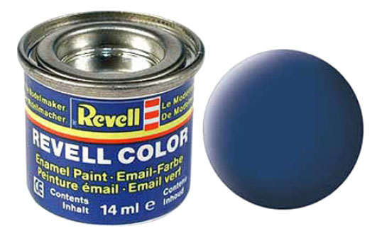 фото Краска синяя рал 5000 матовая эмалевая revell 32156