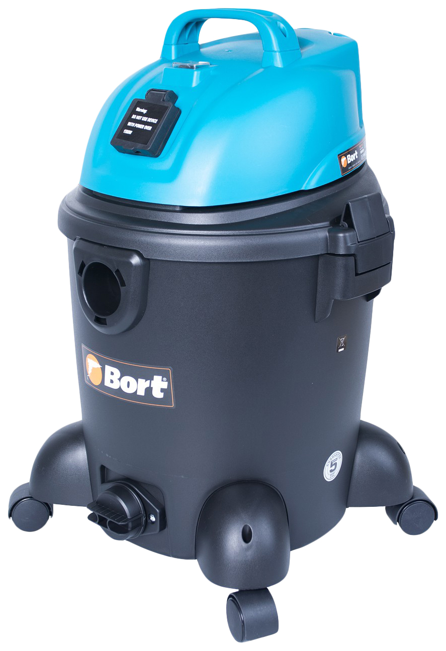Строительный пылесос Bort BSS-1220 91271822 пылесос для сухой и влажной уборки bort bss 1230 duo