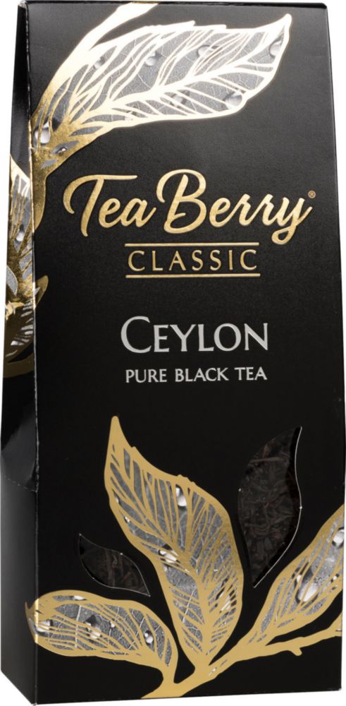 Чай черный TeaBerry classic ceylon 100 г