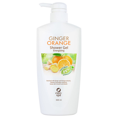 фото Гель для душа easy spa ginger orange energizing shower gel, 500 мл