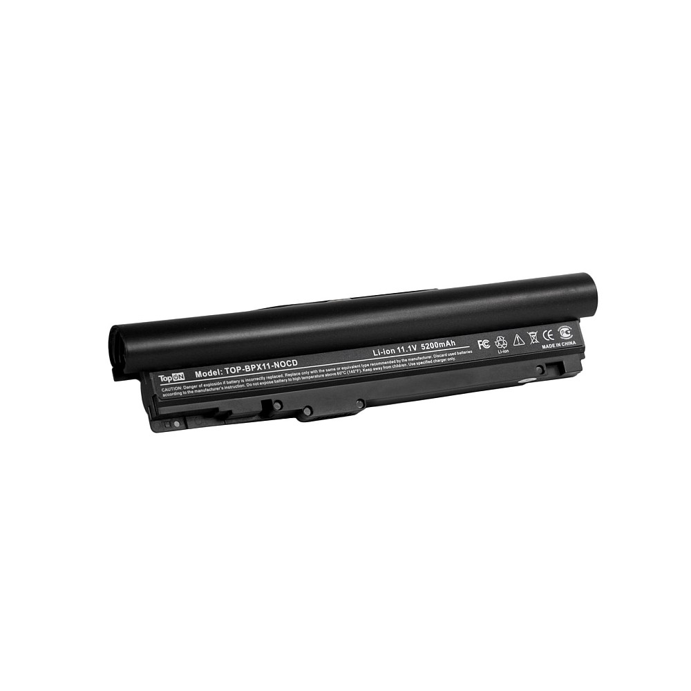 фото Аккумулятор для ноутбука sony vaio vgn-tz series. 11.1v 5200mah 58wh. pn: vgp-bpx topon