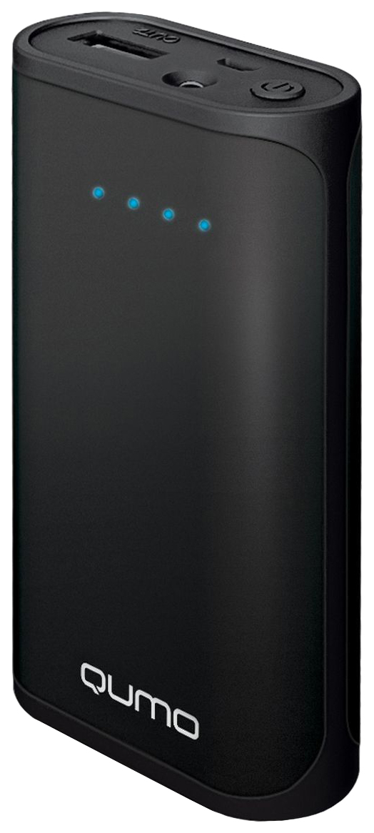 фото Внешний аккумулятор qumo poweraid 5200 ма/ч black