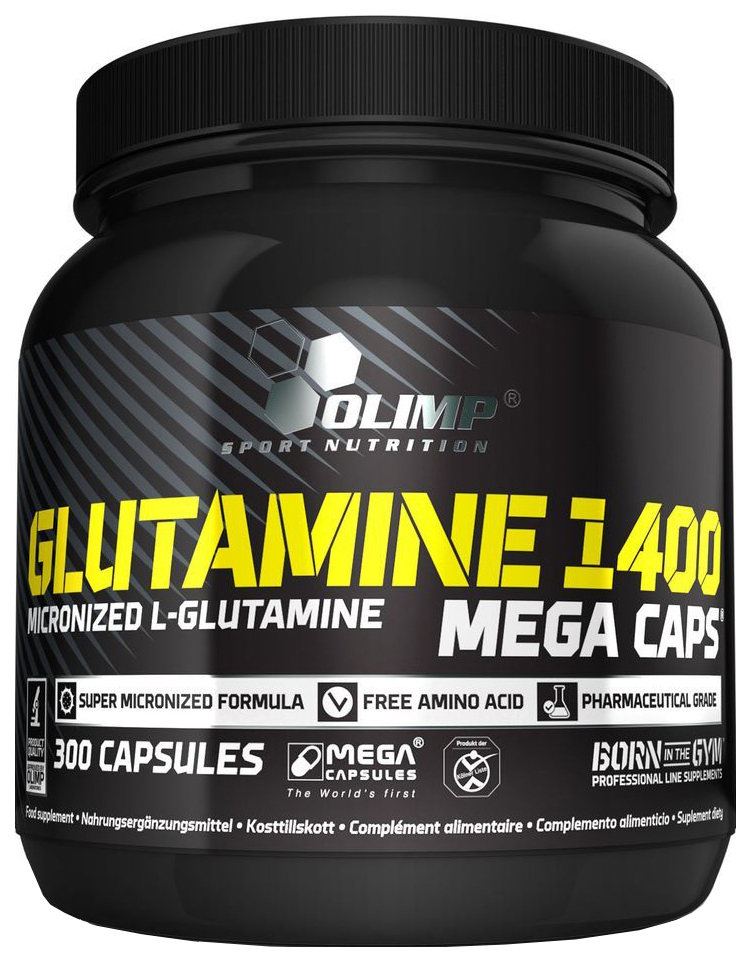 L-Glutamine Mega Caps Olimp 300 капсул 4639₽