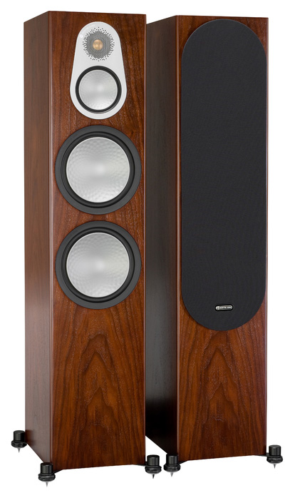 фото Колонки monitor audio silver 500 (6g) walnut