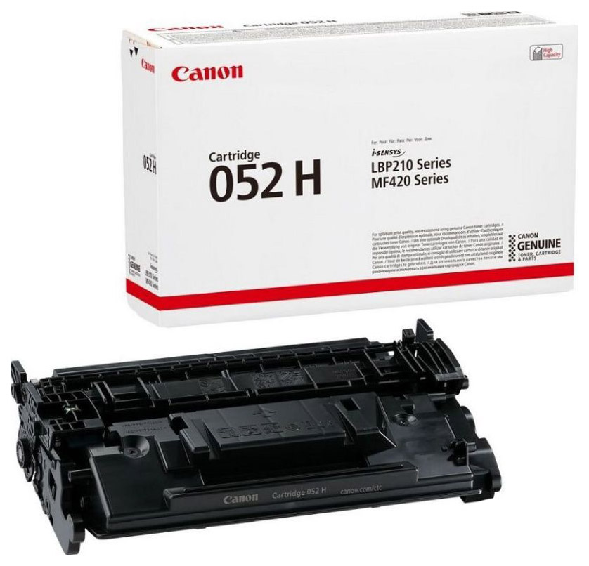 Картридж для лазерного принтера Canon 052Bk H черный, оригинал