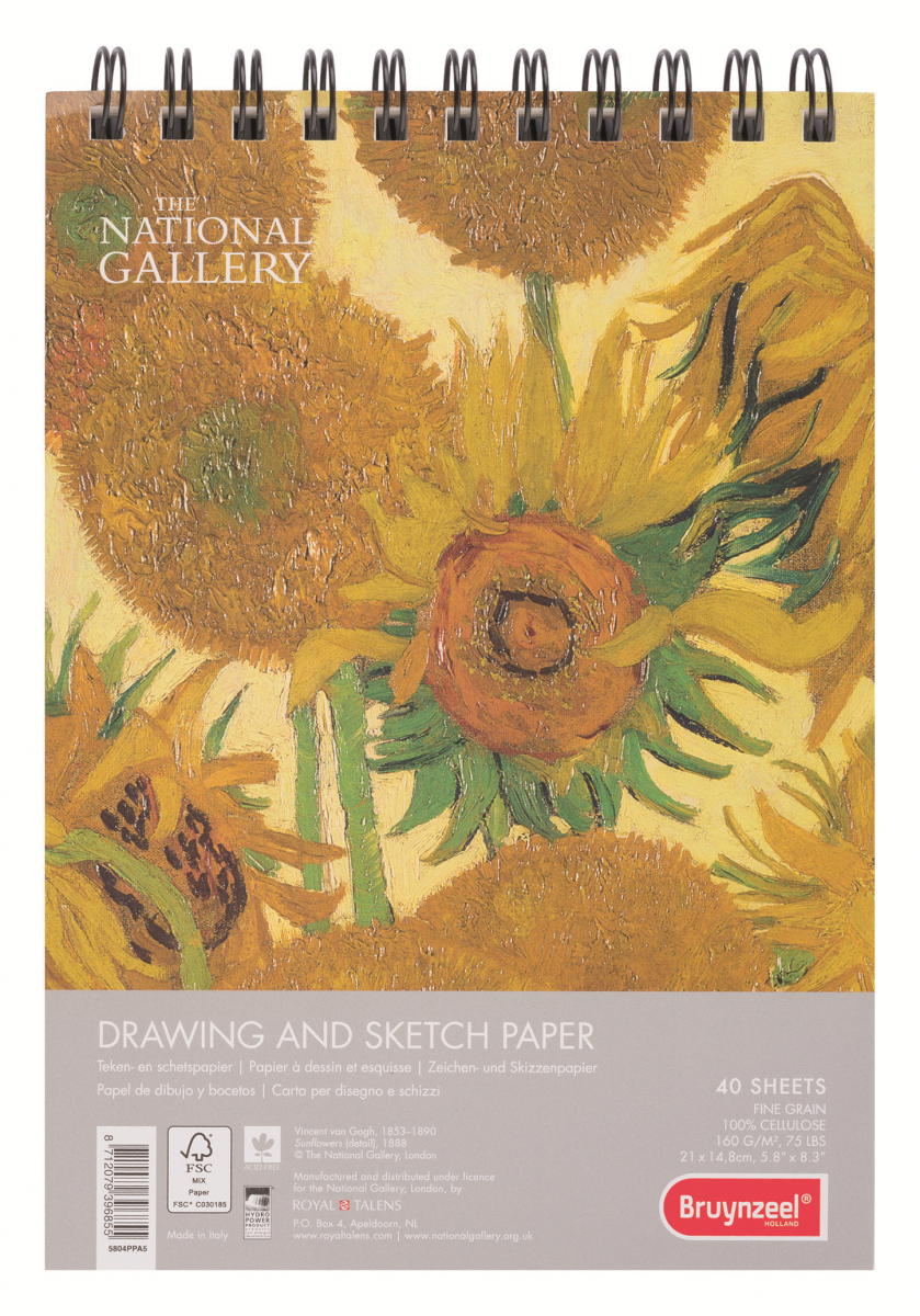 

Альбом для зарисовок "National Gallery", А5, 40 листов
