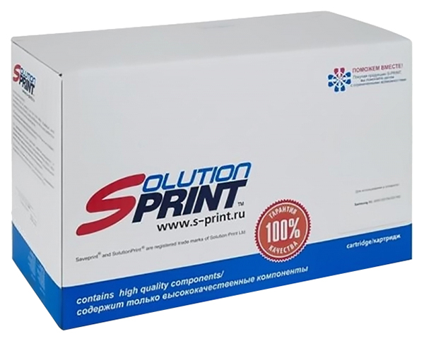 Картридж для лазерного принтера Solution Print SP-H-CF281X, аналог HP 81X (CF281X), черный