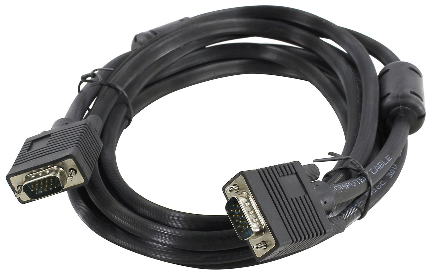 фото Кабель 5bites vga-vga, m-m 3м black (apc-133-030)