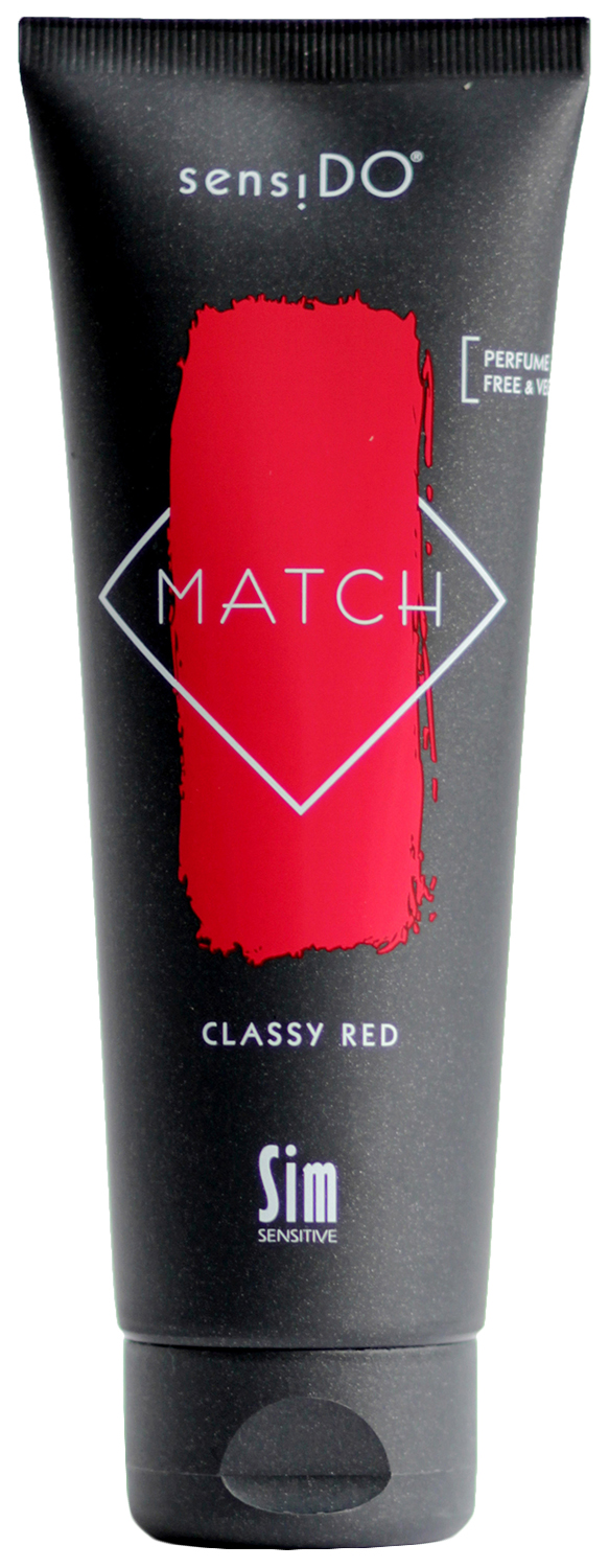 фото Краска для волос sim sensitive sensido match classy red 125 мл