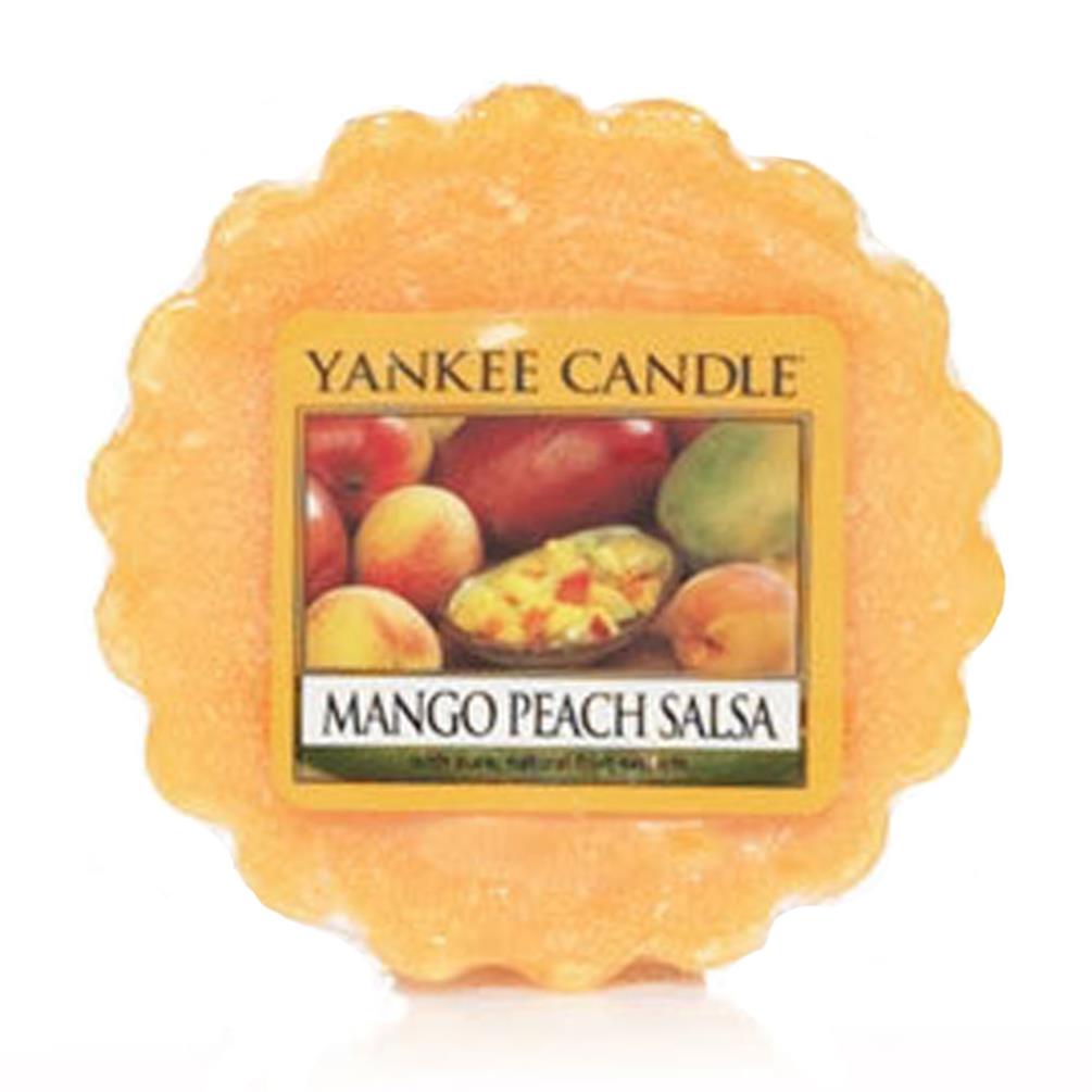 фото Ароматическая восковая тарталетка, "соус из манго и персика" yankee candle