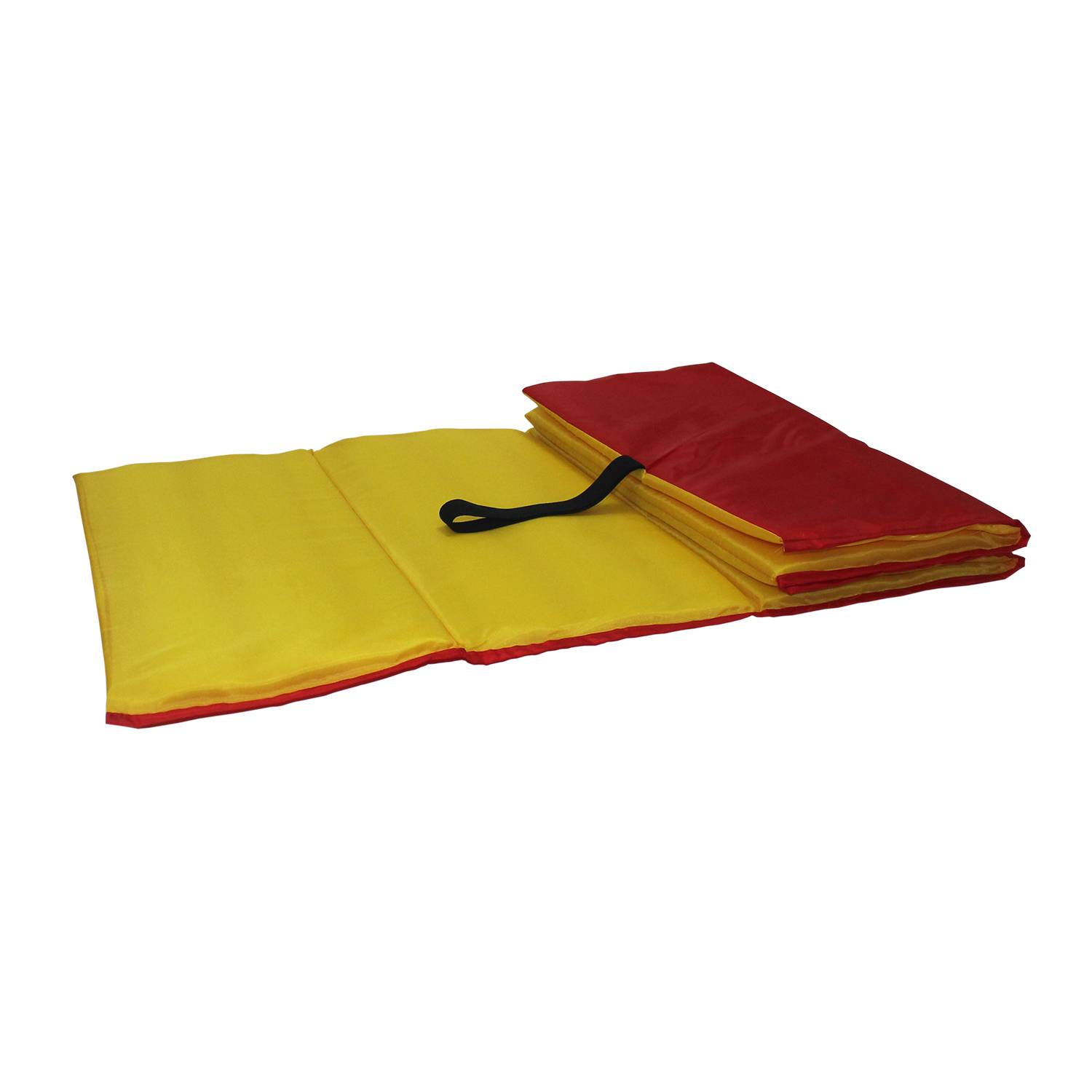 Коврик для фитнеса Body Form BF-001 red/yellow 150 см, 10 мм