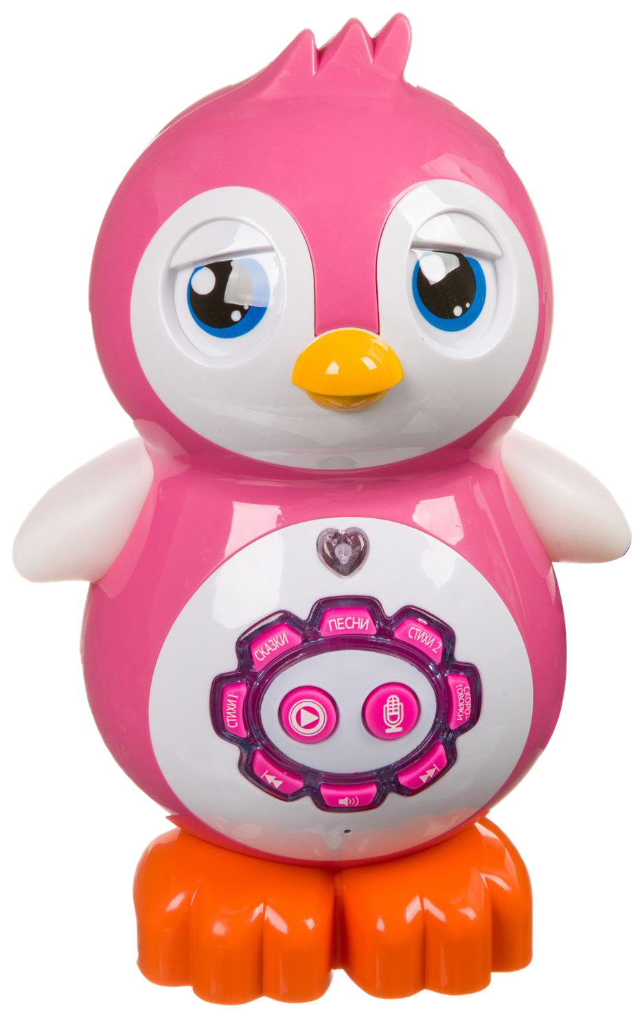 

Интерактивная игрушка Bondibon Умный Пингвинчик Baby You Обучающие Функций 7498, Розовый