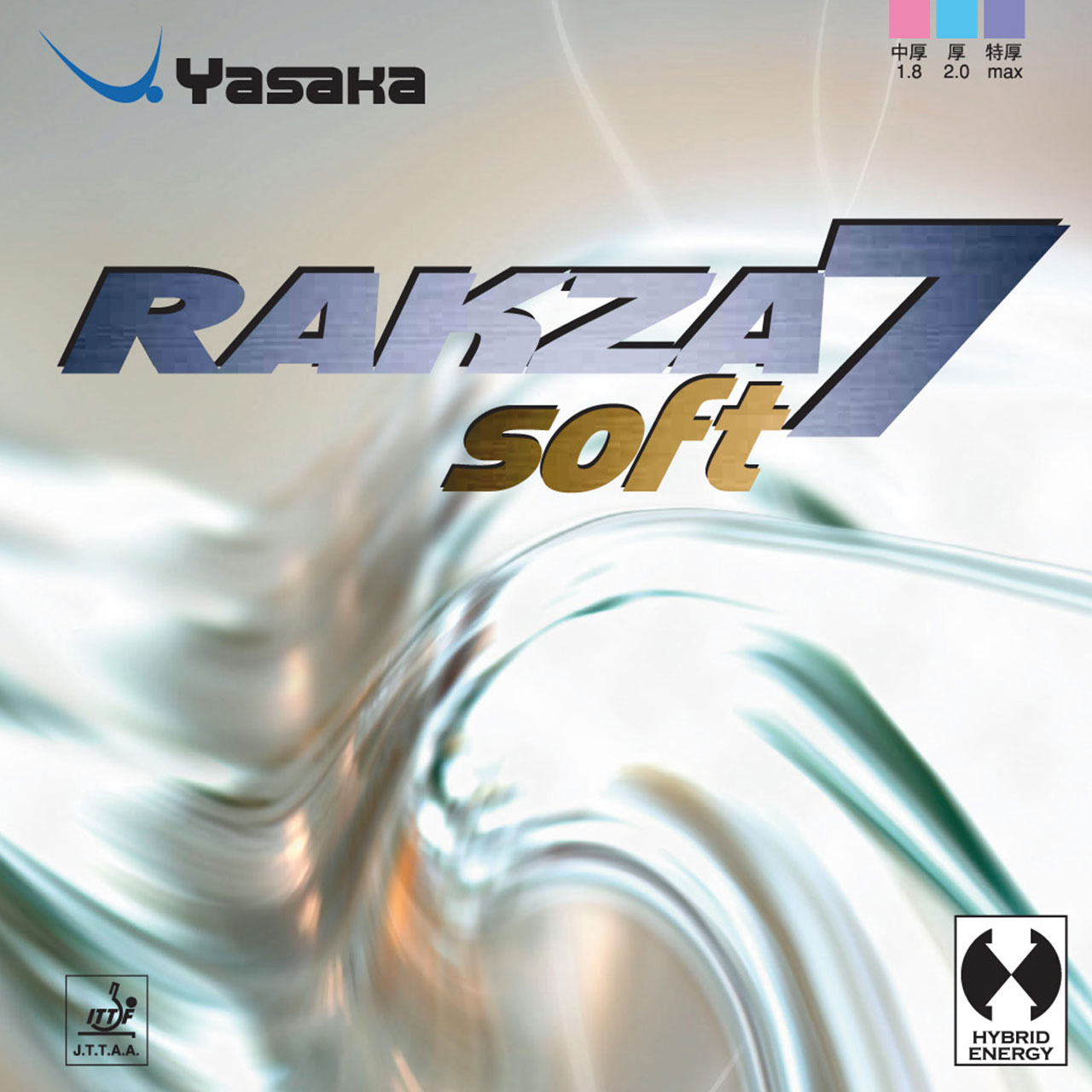 фото Накладка yasaka rakza 7 soft 2.0 black