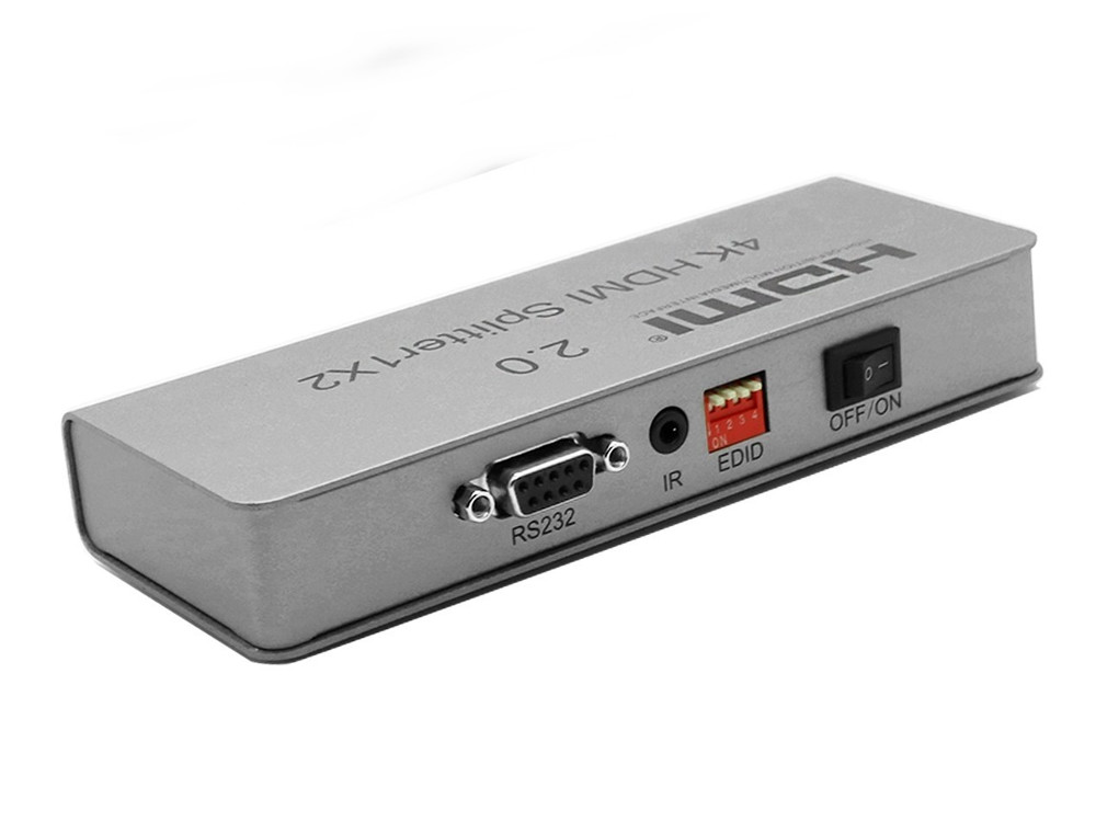 фото Разветвитель hdmi 4k splitter orient hsp0102h-2.0