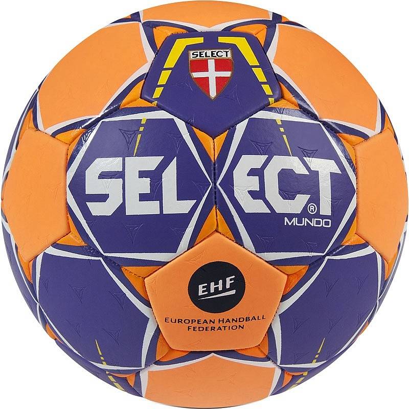 фото Мяч гандбольный select mundo lille, 1, оранжевый/синий