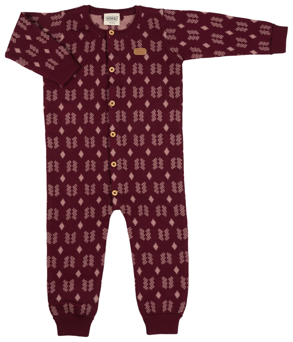 

Комбинезон Voksi (Вокси) Double Knit New Nordic red 62/68, 11007209, 11007209