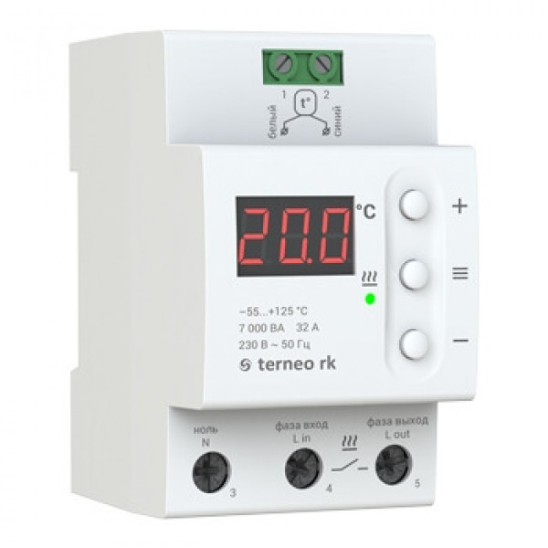 Терморегулятор для теплых полов TERNEO RK32A