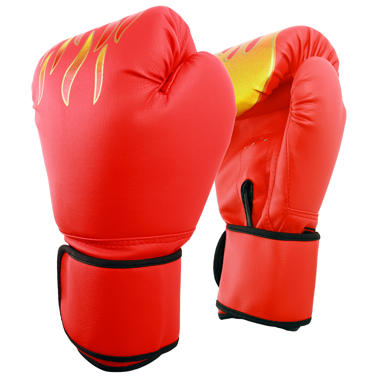 Боксерские перчатки Sima-land 3867636 красные, унций