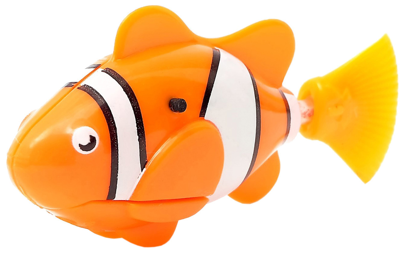 Интерактивная игрушка Zhorya Аквариумная рыбка-клоун ZYK-K2360 аквариумная рыбка клоун плавает в воде работает от батареек