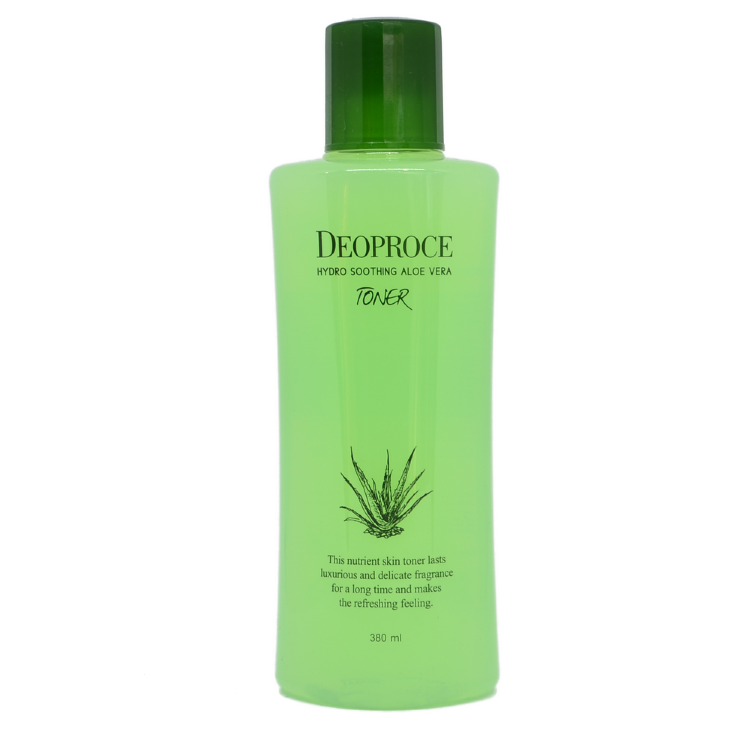 Тонер для лица с экстрактом алоэ DEOPROCE HYDRO SOOTHING ALOE VERA TONER 380ML