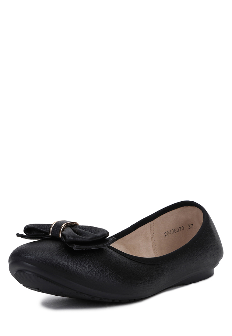 

Балетки женские T.Taccardi 28406070 черные 38 RU, Черный, 28406070