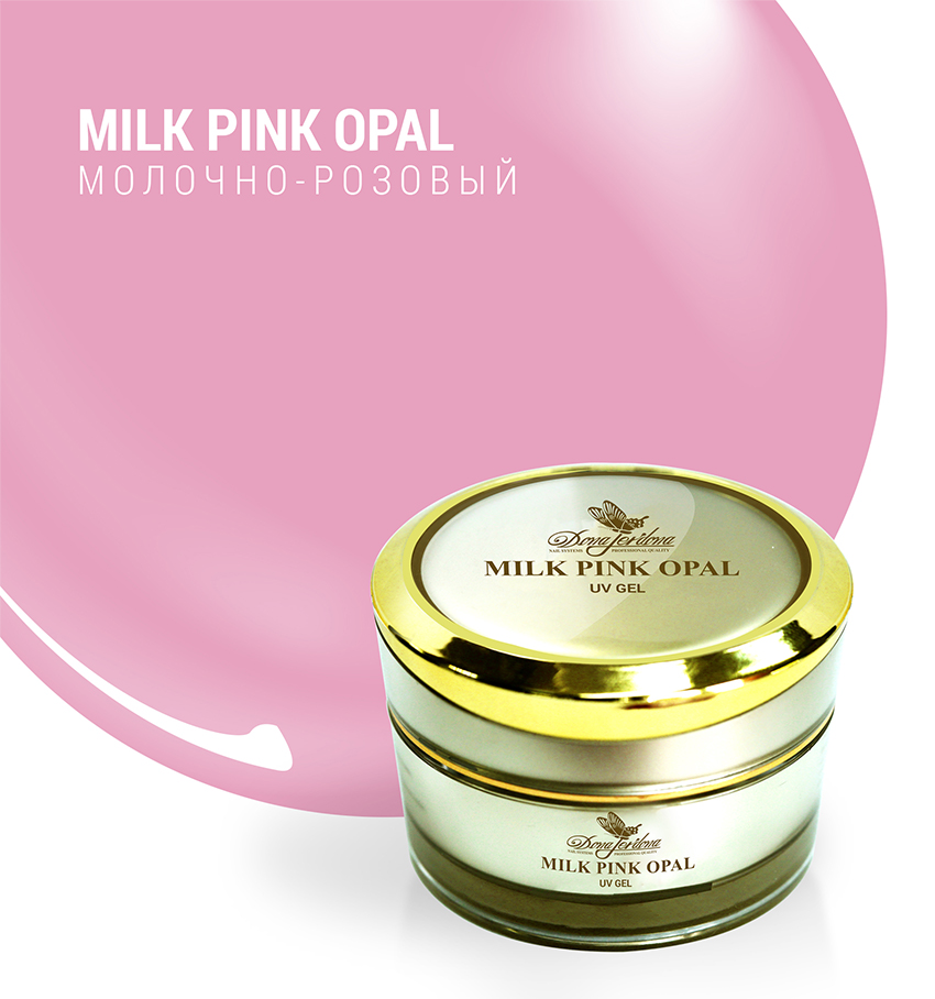 

Гель Milk Pink Opal Dona Jerdona Молочно-розовый, конструирующий, 30 мл