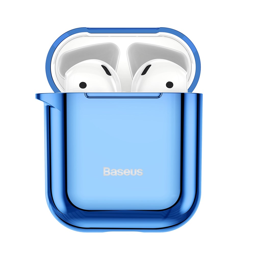 фото Чехол baseus shining hook case для airpods (arappod-a03) blue