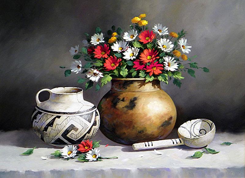 

Алмазная вышивка Алмазная Живопись Античный натюрморт, 55x40 см, Античный натюрморт