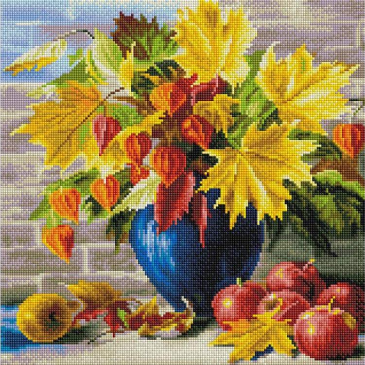 

Алмазная вышивка Белоснежка Сентябрь, 40x40 см, Сентябрь