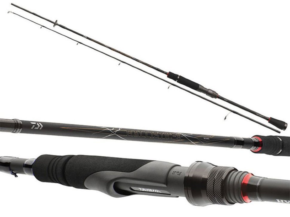 

Удилище Daiwa Ballistic-X H Spin 11503-245, 2,4 м, fast, 30-70 г, Ballistic-X H Spin