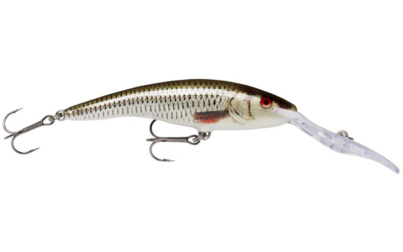 

Воблер Rapala Tail Dancer Deep 22 г, 110 мм, ROL, 1 шт., Серебристый, Tail Dancer Deep