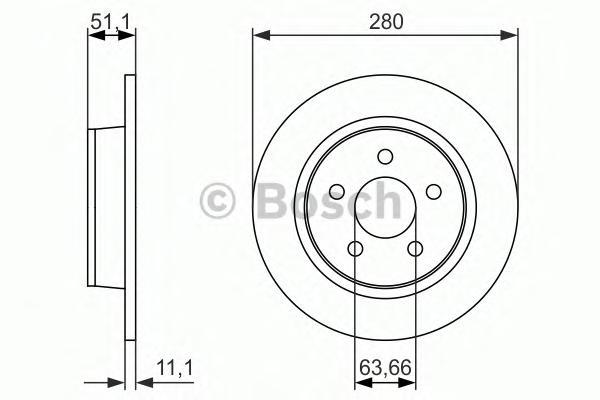 фото Тормозной диск bosch 0986479762