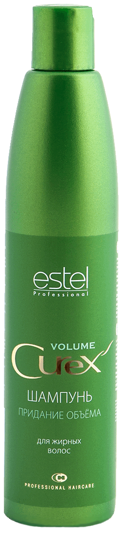 Шампунь Estel Professional Curex Volume Shampoo для склонных к жирности волос 300 мл estel professional шампунь живой объём для склонных к жирности волос curex volume