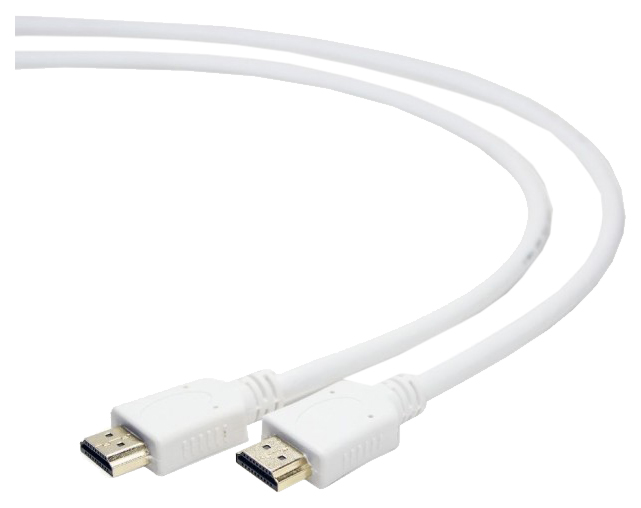 фото Кабель cablexpert hdmi - hdmi, 1м white (cc-hdmi4-w-1m)